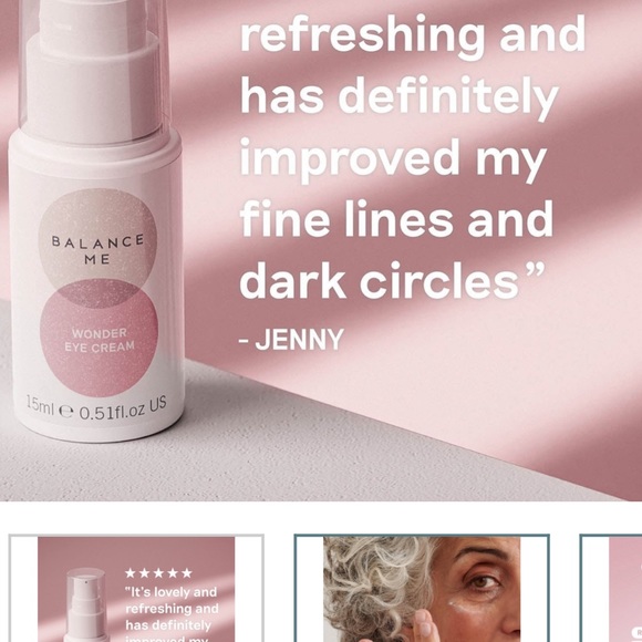 BNIB BALANCE ME WONDER EYE CREAM - Picture 5 of 5